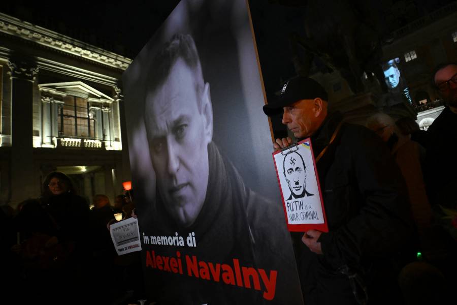 La viuda de Navalni promete que seguir&aacute; luchando por la 