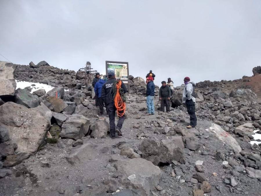 Muere alpinista rescatada en el Pico de Orizaba