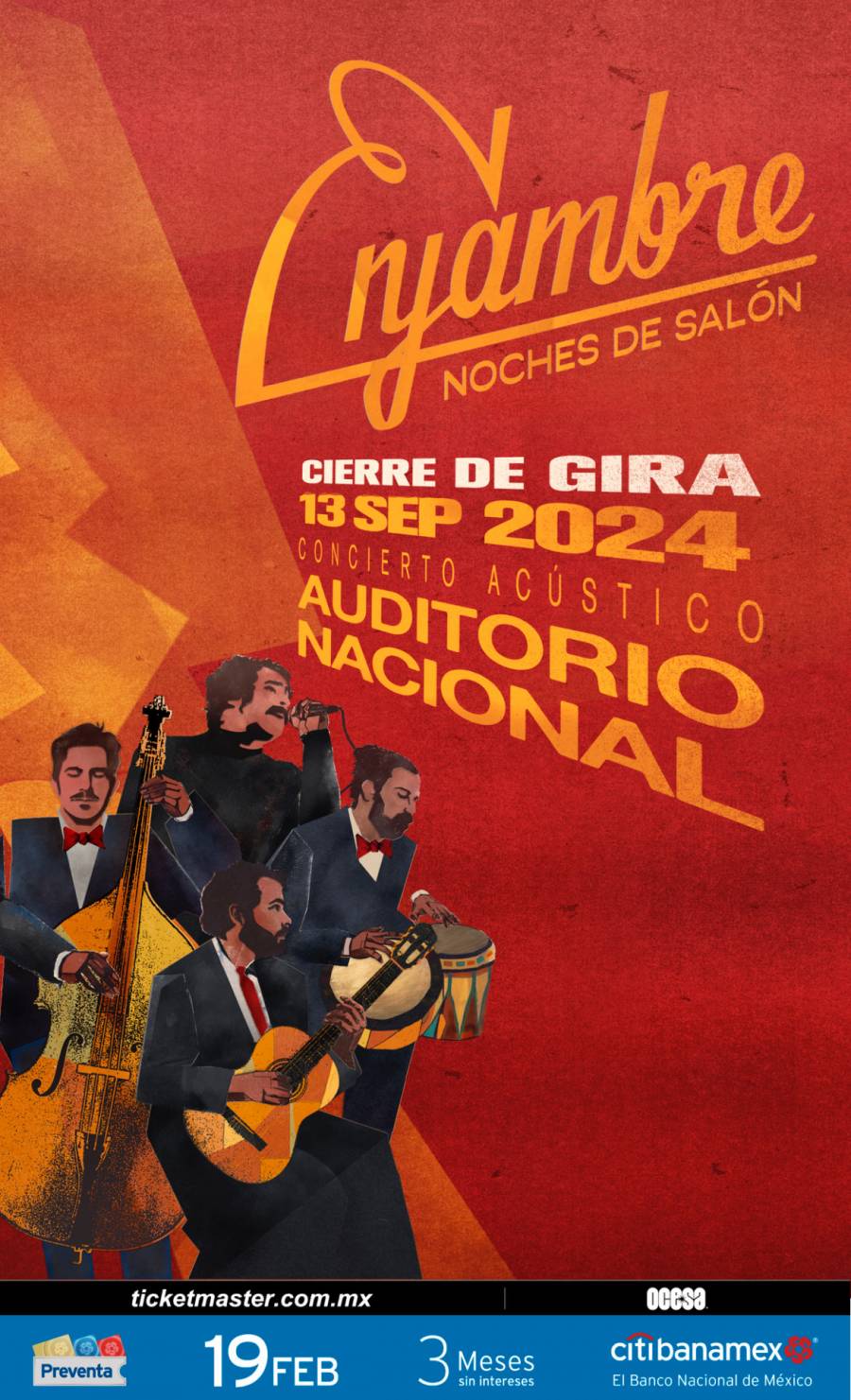 Viva Suecia regresa a México! Concierto en el Lunario del Auditorio Nacional