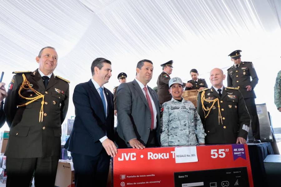 Reconocimiento del Gobierno de Guanajuato al Ejército Mexicano en su 111 Aniversario