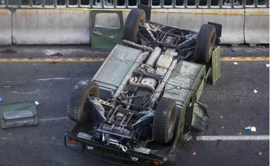 Fallece militar en servicio tras accidente en carretera México-Pachuca