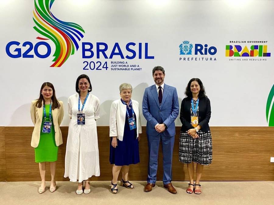 Alicia Bárcena participará en la Reunión de Cancilleres del G20 en Brasil