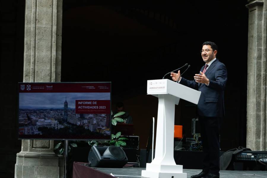 El Centro Histórico se configura como el espacio más importante del país, dice Batres