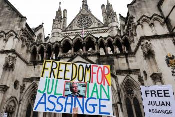 El juicio de extradici&oacute;n de Assange qued&oacute; visto para sentencia