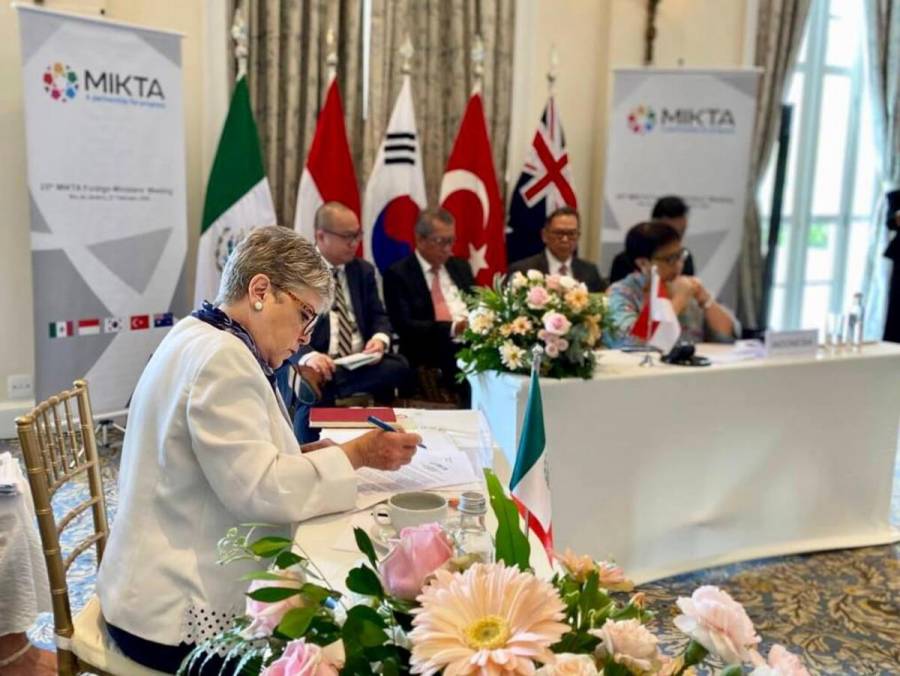 México asume la coordinación anual de MIKTA para 2024, en Brasil