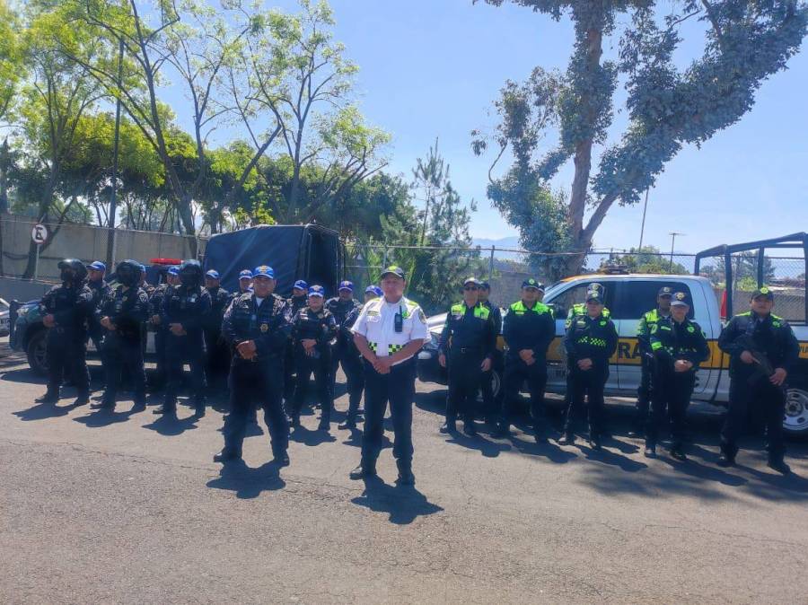 Llevan a cabo operativo de tránsito en Coyoacán