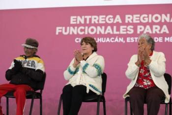 Llevan “Programa de Entrega de Aparatos Funcionales para Adultos Mayores” al oriente del Edomex