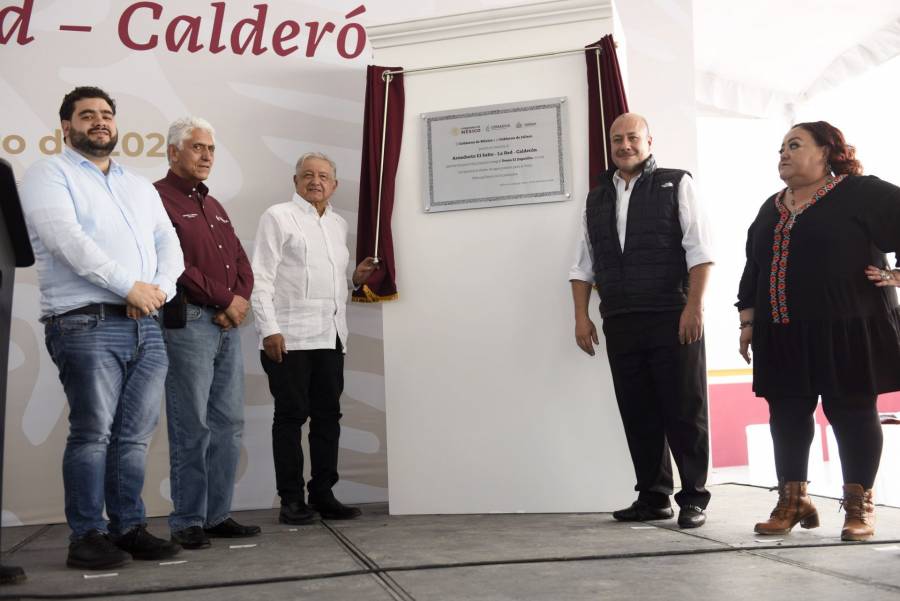 AMLO inaugura acueducto para Guadalajara