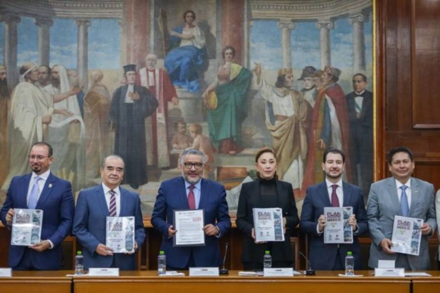 Presenta Delfina Gómez Plan Estatal de Desarrollo ante Congreso del Edomex