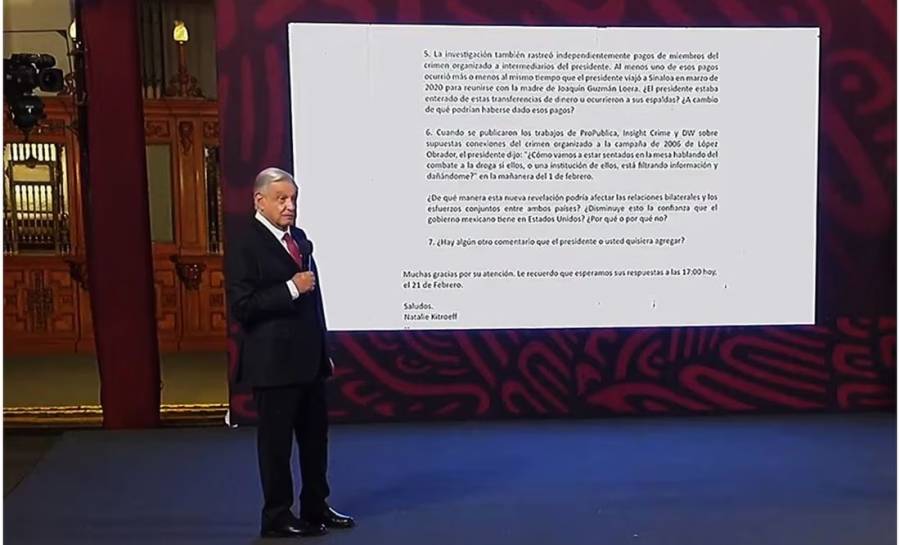 Retiran y luego reeditan mañanera de AMLO por incidente con periodista
