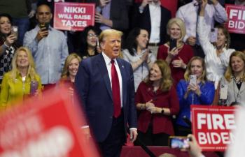 Trump conf&iacute;a en aplastar a Haley en las primarias en Carolina del Sur