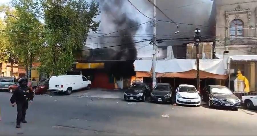 Explosión de Tanque de Gas Desata Incendio en la Colonia Morelos
