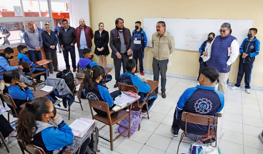 Refuerza GEM infraestructura en escuelas afectadas por sismos; la seguridad para estudiantes es prioridad