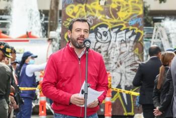 Alcalde Gal&aacute;n anuncia nuevas medidas de seguridad que se implementar&aacute;n en Bogot&aacute;