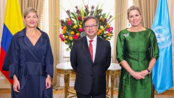 Inclusi&oacute;n social de territorios excluidos y cr&eacute;dito popular, temas de la reuni&oacute;n entre Petro y la reina M&aacute;xima de los Pa&iacute;ses Bajos