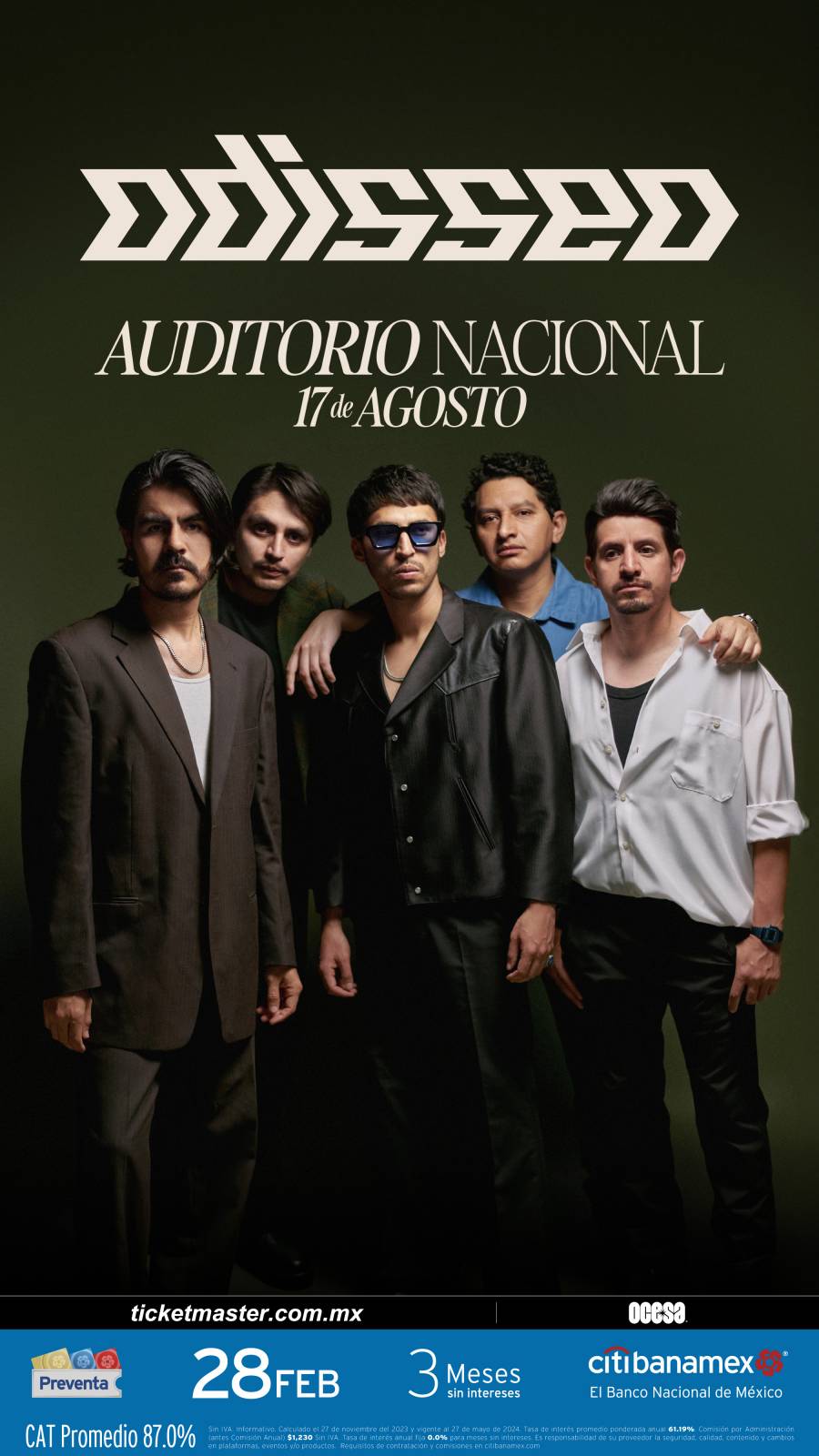 ¡ODISSEO POR PRIMERA VEZ EN EL AUDITORIO NACIONAL!