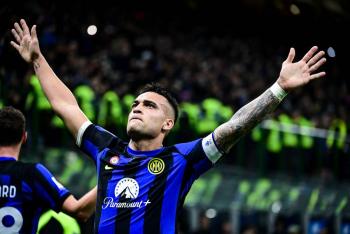 Inter golea al Atalanta y se enfila rumbo al Scudetto