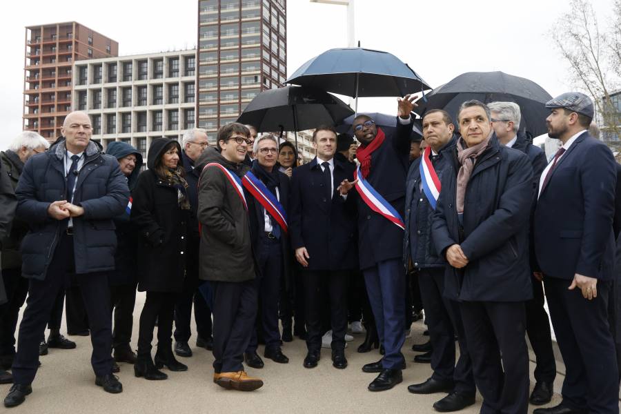 Macron inaugura la Villa Olímpica de París 2024