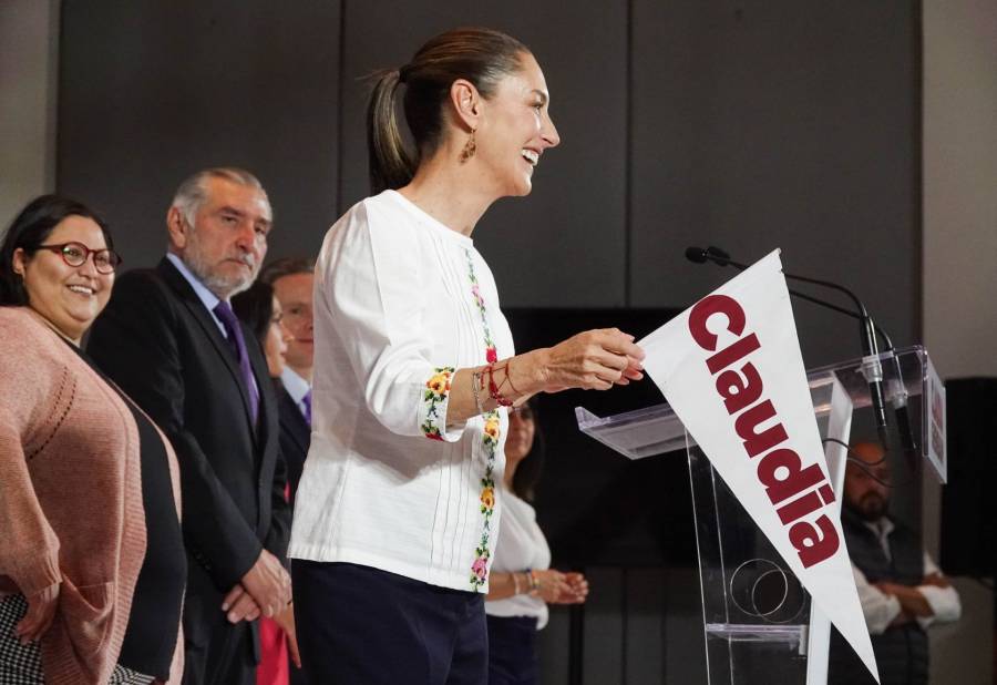 Claudia Sheinbaum desmiente acarreo y resalta el entusiasmo nacional de Morena en el inicio de su campaña