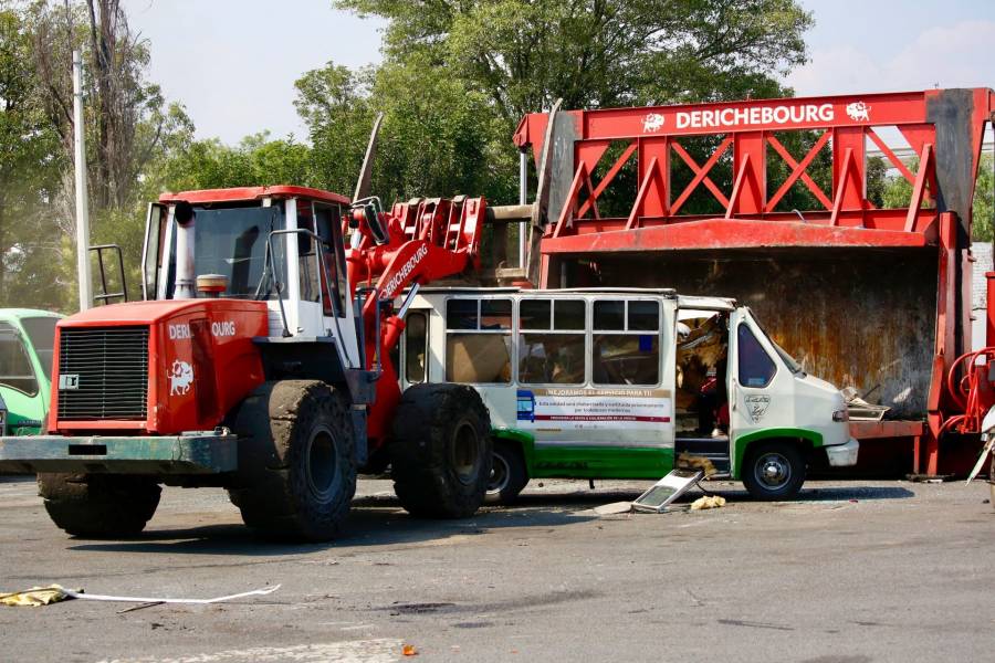Semovi lleva a cabo impulso a Programa de Sustitución de Microbuses Antiguos