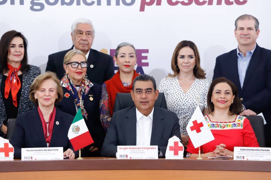 Encabezan Sergio Salomón Y Gaby Bonilla Inicio De La Colecta 2024 De Cruz Roja