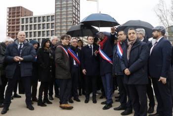 Macron inaugura la Villa Ol&iacute;mpica de Par&iacute;s 2024