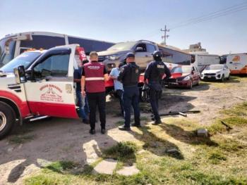 Clausuran en Edomex 16 establecimientos irregulares de gr&uacute;as y dep&oacute;sitos de veh&iacute;culos