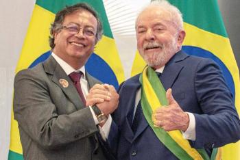 Lula y Petro discutir&aacute;n situaci&oacute;n en Gaza en reuni&oacute;n en San Vicente y las Granadinas