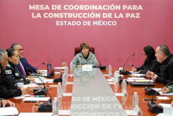 Febrero, segundo mes con menor incidencia delictiva: Mesa de Coordinación para la Construcción de la Paz