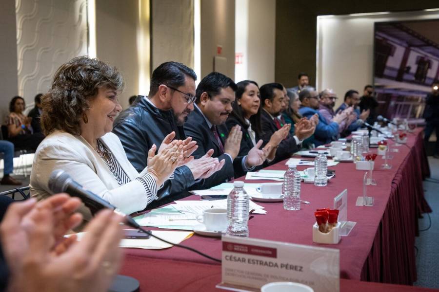 Refuerza Segob coordinación con entidades federativas en agenda de derechos humanos