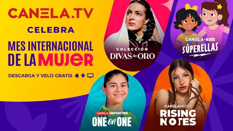 Jennifer López, Kate del Castillo y Ludwika Paleta en especiales de Canela.TV por el Mes de la Mujer