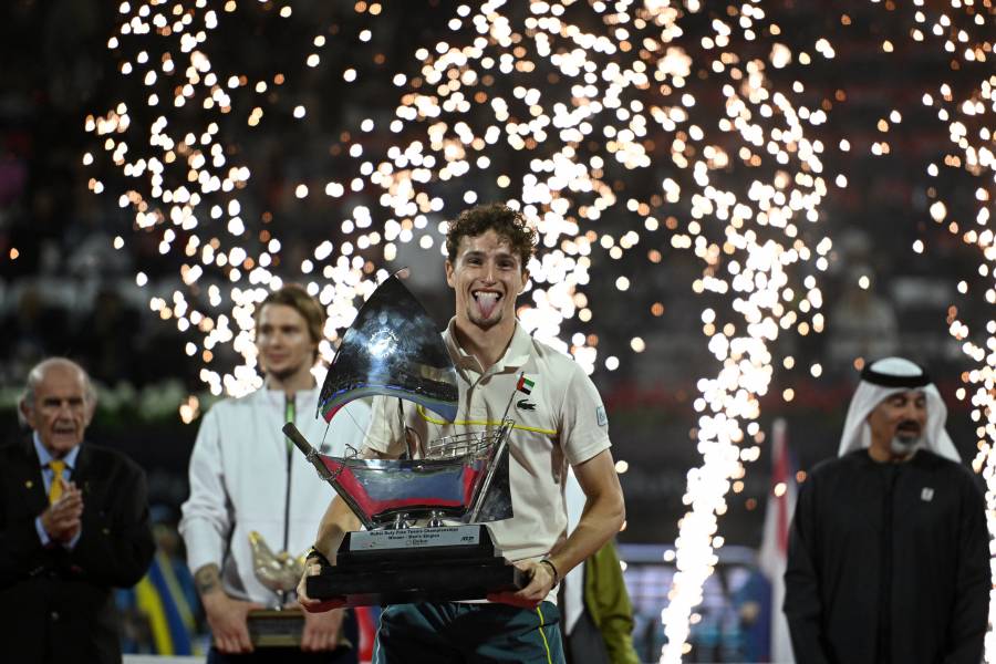 Humbert contin&uacute;a en buena forma final para hacerse con el ATP de Dubai