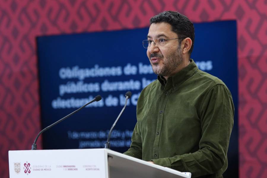 Jefe de Gobierno de la CDMX, presenta decálogo durante la veda electoral