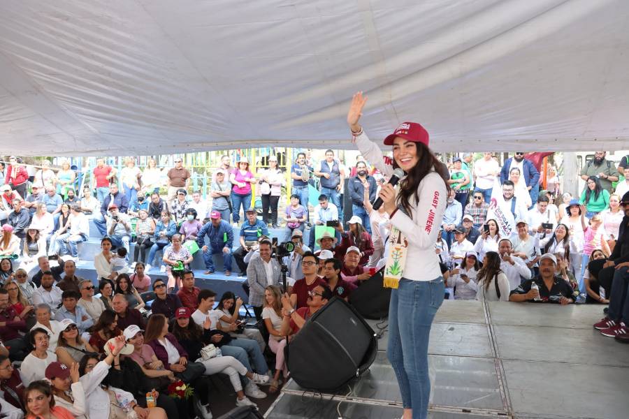 Gabriela Jiménez Godoy arranca campaña en la alcaldía Azcapotzalco
