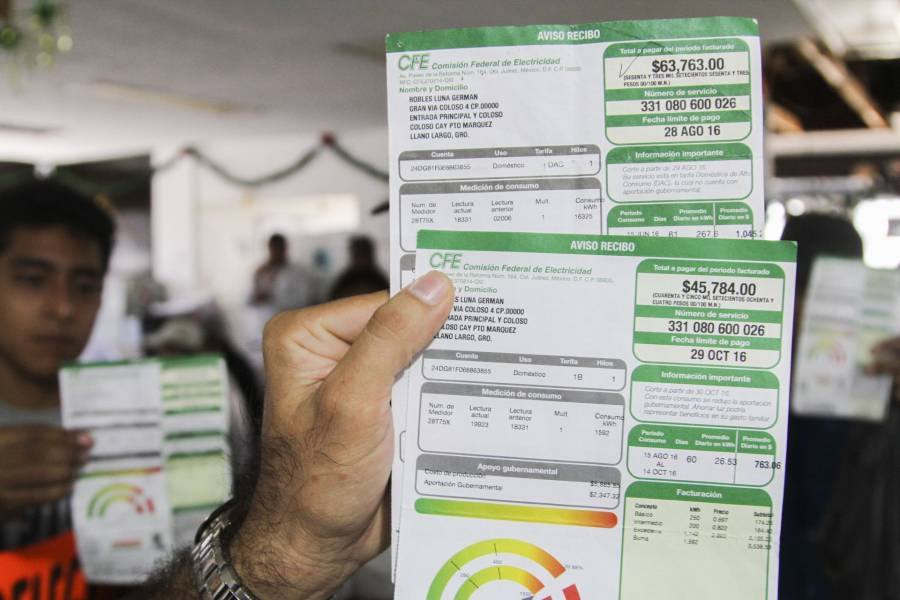 Alivio de pago de luz para afectados por Huracán Otis en Guerrero