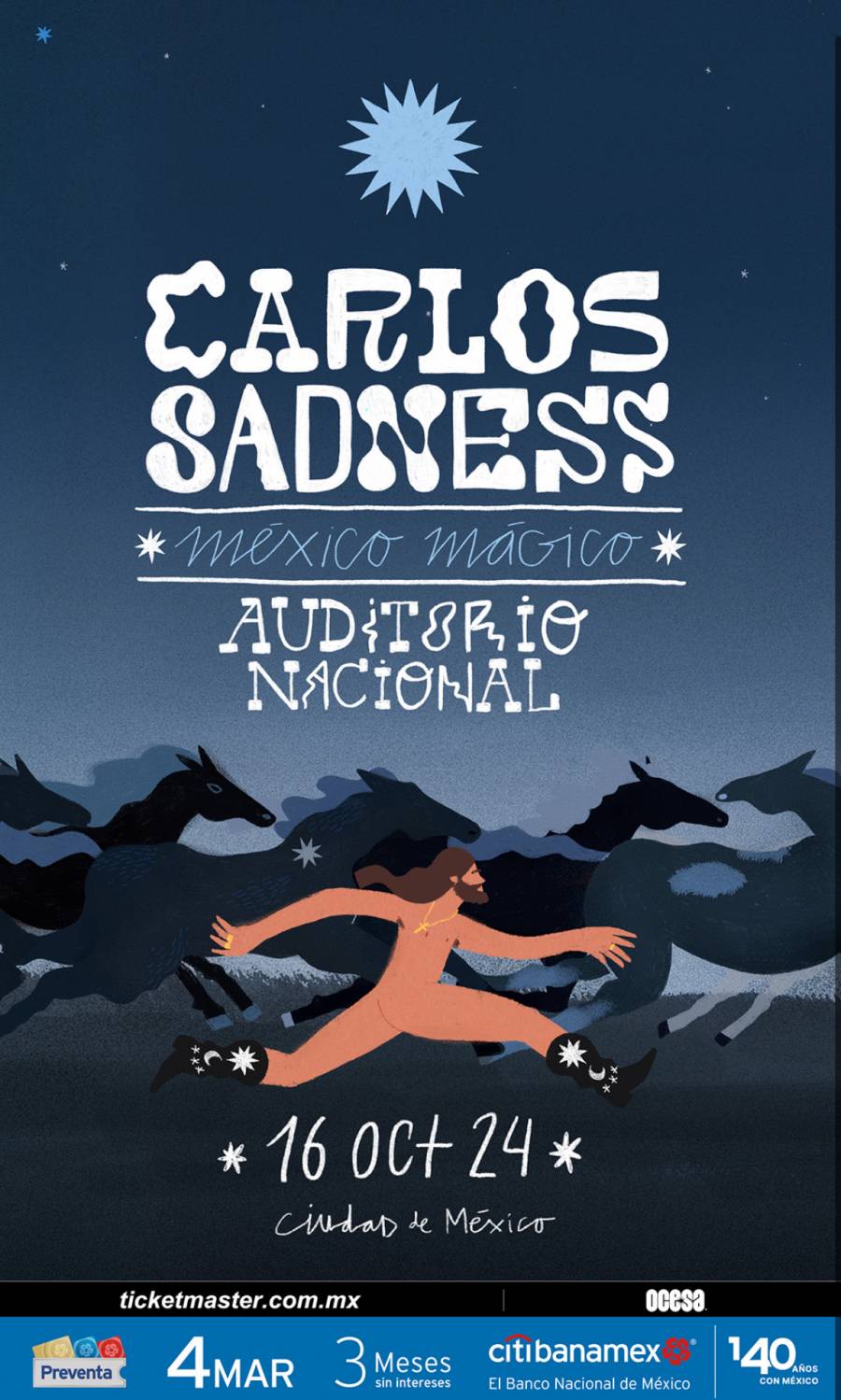  ¡Carlos Sadness por primera vez en el Auditorio Nacional!