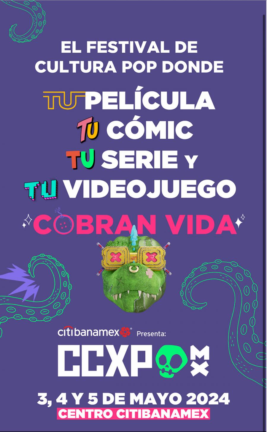 CCXP24 dará la bienvenida a increíbles artistas nacionales e internacionales