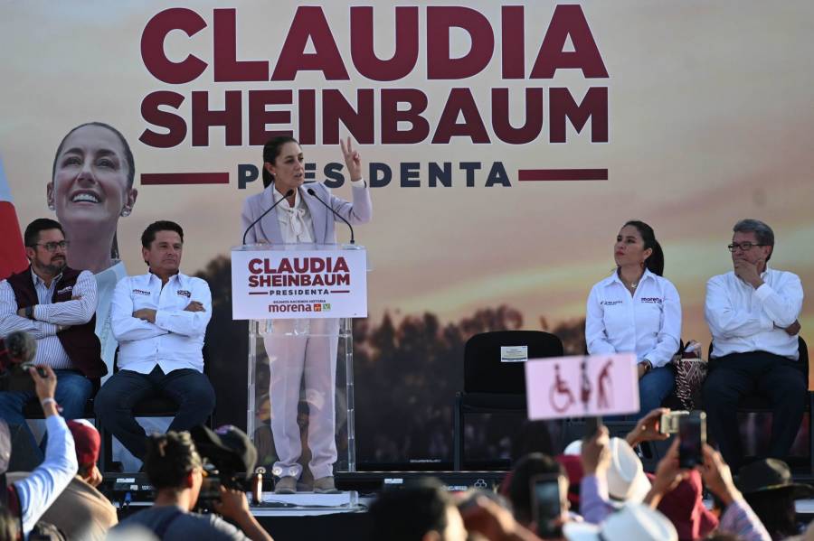 Claudia Sheinbaum propone ampliar proyectos de trenes en caso de ganar la elección presidencial