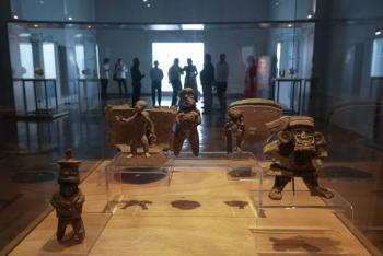 Inauguran renovadas salas etnogr&aacute;ficas en el Museo Nacional de Antropolog&iacute;a