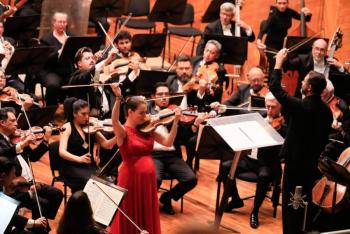 La Orquesta Sinf&oacute;nica del Estado de M&eacute;xico deleita a cientos de mexiquenses con dos conciertos