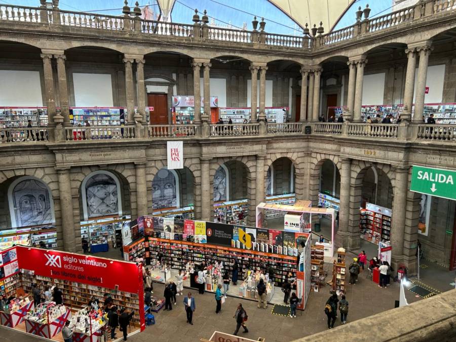 Concluye Fondo Editorial Estado de México su participación en la Feria Internacional del Libro del Palacio de Minería