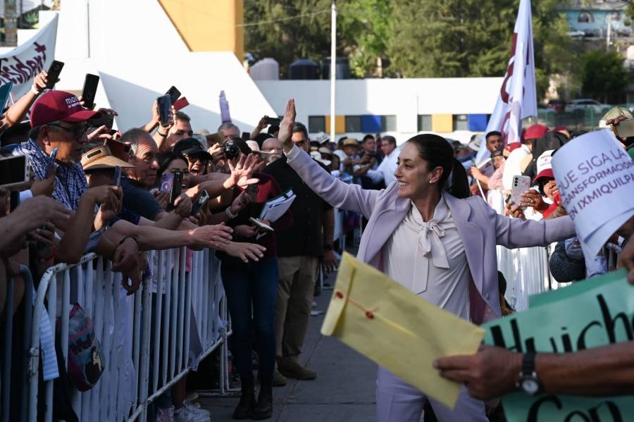 Claudia Sheinbaum presenta su estrategia de seguridad para México en caso de ganar la presidencia