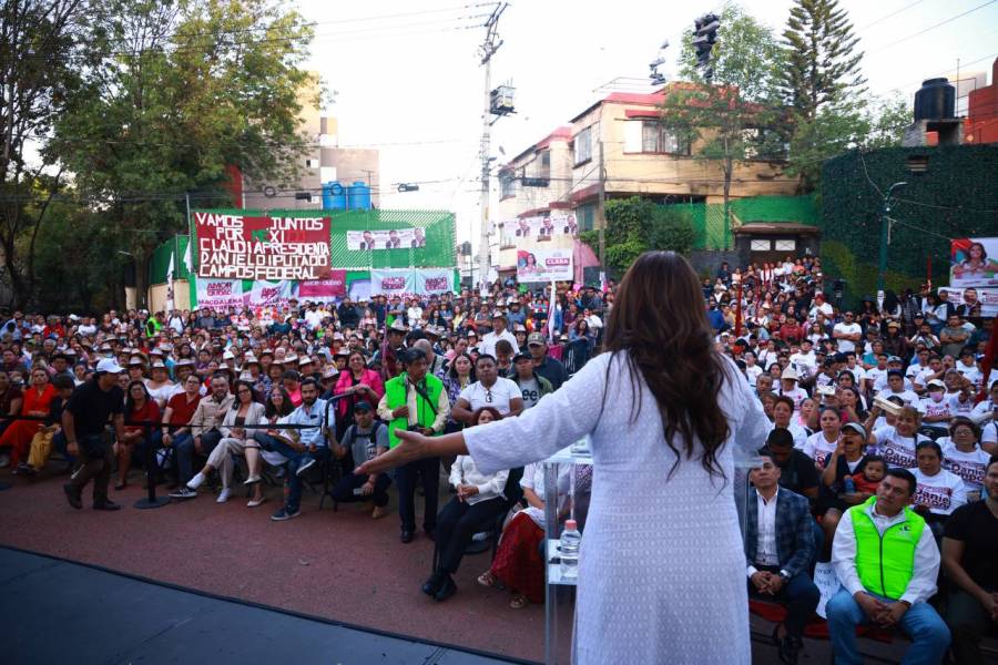 Clara Brugada promete recuperar alcaldías de la oposición