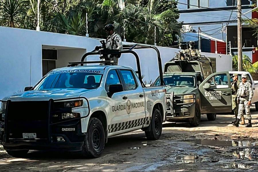 Detienen a falsos elementos de la Guardia Nacional en Galeana, Nuevo Le&oacute;n
