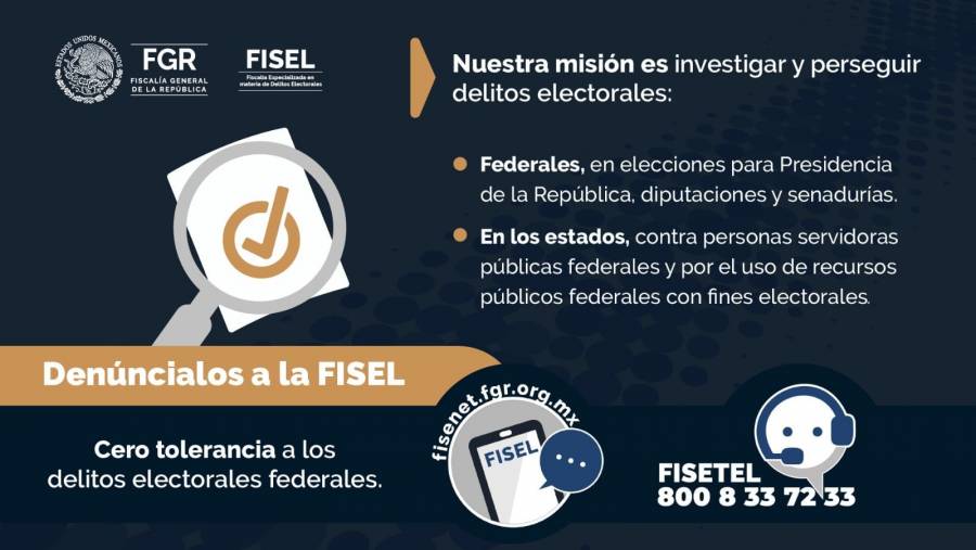 Fiscal electoral resalta derechos de candidatas; serán más de 10 mil