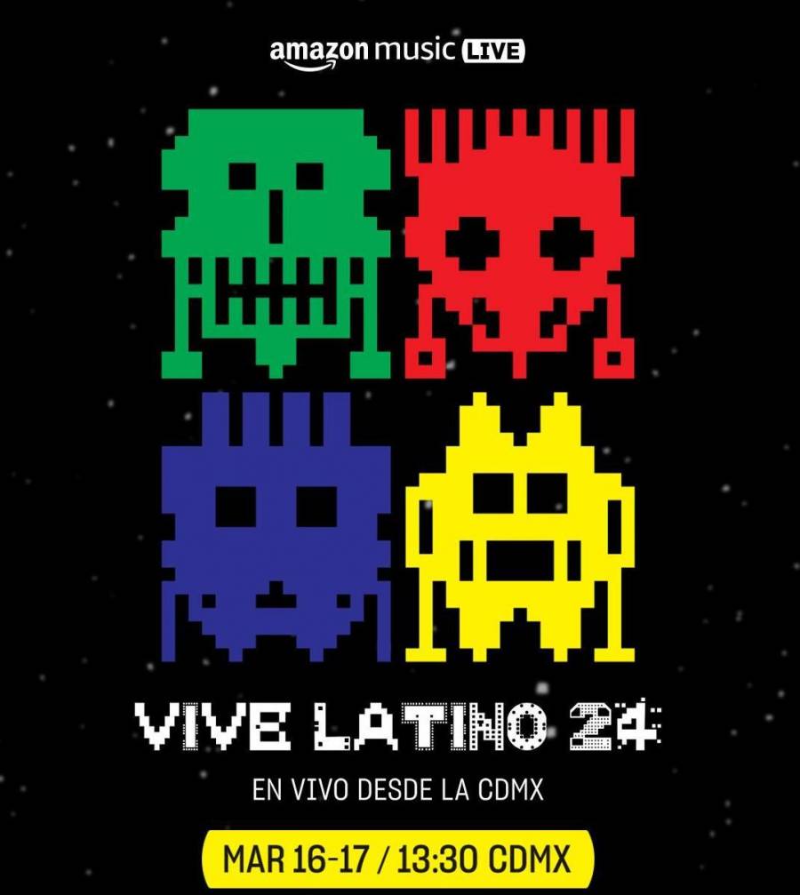 Man&aacute;, La Adictiva, Belanova y Junior H en el line up del streaming del Vive Latino de Amazon Music
