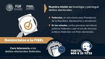 Fiscal electoral resalta derechos de candidatas; ser&aacute;n m&aacute;s de 10 mil