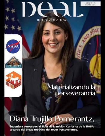 Astronauta de la NASA Diana Trujillo es portada en Deal Magazine Usa