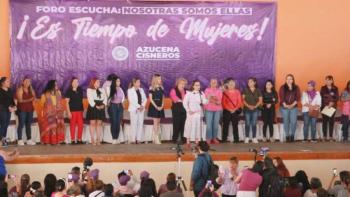 Mujeres de Ecatepec Firman Compromisos por la Transformaci&oacute;n en D&iacute;a Internacional de la Mujer