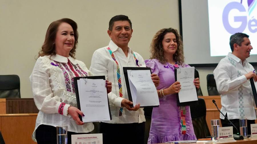 Oaxaca, pionero en la colaboración prevista en el Pacto Nacional por la Justicia de Género